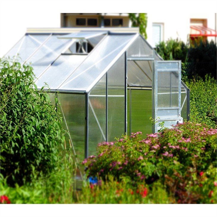 modern house with greenhouse  supplier