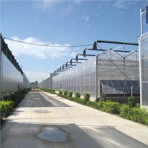 Greenhouse de vidro multi -span